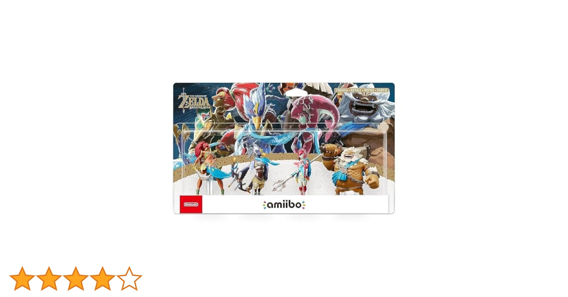 Amazon.co.jp: amiibo 四人の英傑セット［リーバル/ダルケル